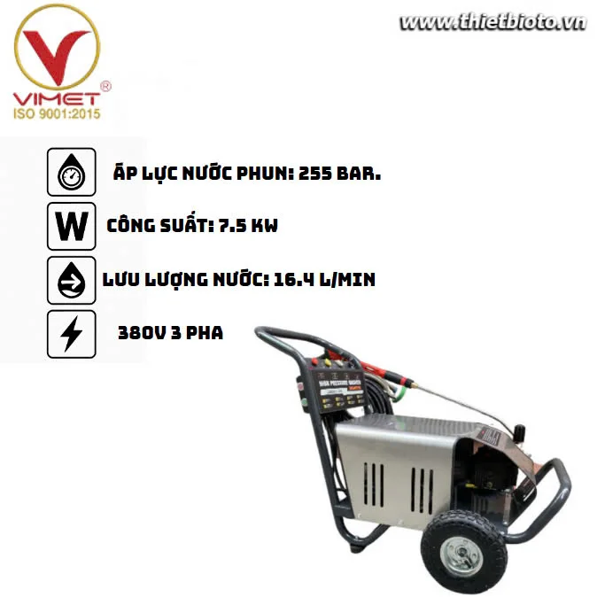 Máy rửa xe cao áp LUTIAN 20M36-7.5T4